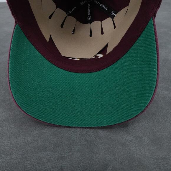 Maroon and Gold Men's Cap - Picture 7 of 7